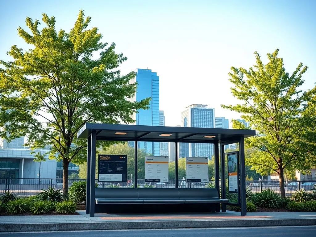 Nowoczesne wiaty przystankowe a komfort pasażerów